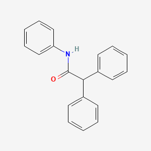 molecular formula C20H17NO B1361635 N,2,2-Triphenylacetamide CAS No. 4695-14-1