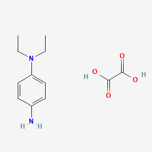 molecular formula C12H18N2O4 B1361636 N,N-Diethyl-p-phenylenediamine oxalate salt CAS No. 71819-89-1