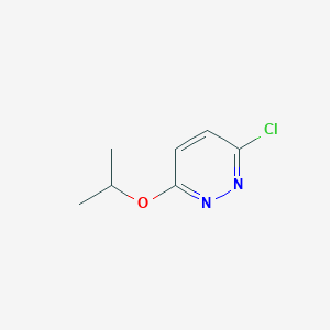 molecular formula C7H9ClN2O B1361637 3-Chloro-6-isopropoxypyridazine CAS No. 3184-71-2