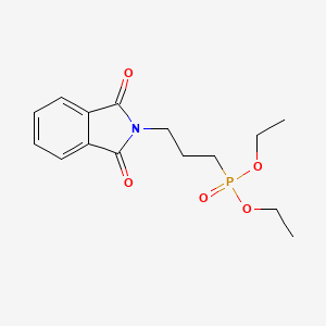 molecular formula C15H20NO5P B1361639 2-(3-Diethoxyphosphorylpropyl)isoindole-1,3-dione 