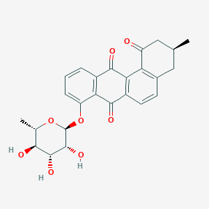 molecular formula C25H24O8 B136164 Atramycin B CAS No. 137109-49-0