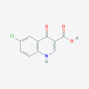 6-Chloro-4-hydroxyquinoline-3-carboxylic acid