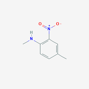 molecular formula C8H10N2O2 B1361646 n,4-二甲基-2-硝基苯胺 CAS No. 4600-08-2