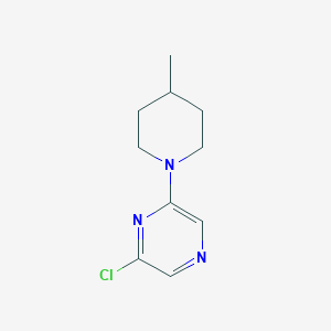 2-Chloro-6-(4-methylpiperidin-1-yl)pyrazine