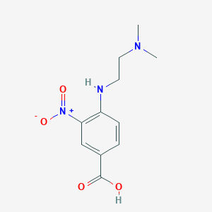 4-{[2-(Dimethylamino)ethyl]amino}-3-nitrobenzoic acid