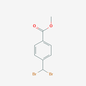 B136166 Methyl 4-(dibromomethyl)benzoate CAS No. 131852-50-1