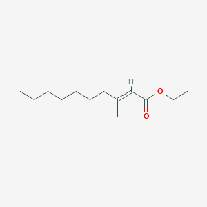 molecular formula C13H24O2 B13617276 Ethyl (2E)-3-methyldec-2-enoate 