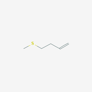 molecular formula C5H10S B13617340 4-(Methylthio)-1-butene CAS No. 20582-83-6