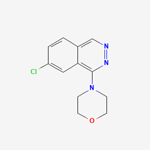 molecular formula C12H12ClN3O B1361746 4-(7-Chlorophthalazin-1-yl)morpholine CAS No. 951885-55-5