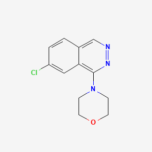 molecular formula C12H12ClN3O B1361746 4-(7-氯 phthalazin-1-基)吗啉 CAS No. 951885-55-5