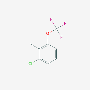 molecular formula C8H6ClF3O B1361752 2-Chloro-6-(trifluoromethoxy)toluene 