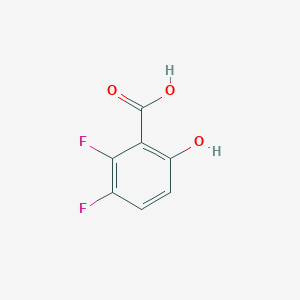 molecular formula C7H4F2O3 B1361769 2,3-二氟-6-羟基苯甲酸 CAS No. 749230-47-5