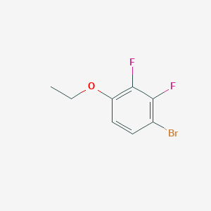 molecular formula C8H7BrF2O B136177 1-Bromo-4-ethoxy-2,3-difluorobenzene CAS No. 156573-09-0