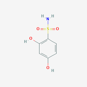 molecular formula C6H7NO4S B13617730 2,4-Dihydroxybenzenesulfonamide CAS No. 90264-48-5