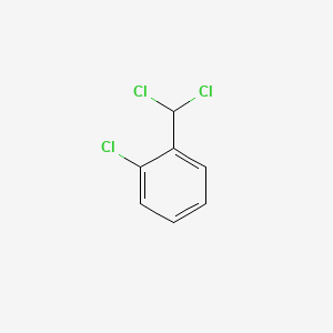 molecular formula C7H5Cl3 B1361784 1-Chloro-2-(dichloromethyl)benzene CAS No. 88-66-4