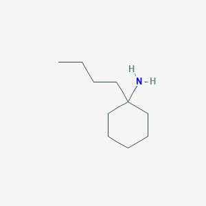 molecular formula C10H21N B13617842 1-Butylcyclohexanamine CAS No. 2626-61-1