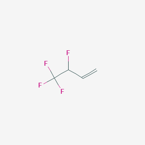 molecular formula C4H4F4 B13617945 3,4,4,4-Tetrafluorobut-1-ene CAS No. 721946-03-8
