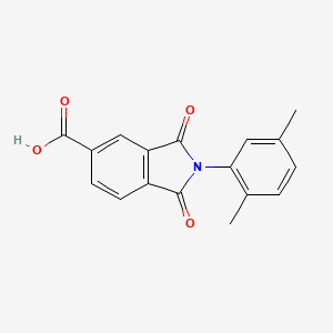 2-(2,5-Dimethylphenyl)-1,3-dioxoisoindoline-5-carboxylic acid