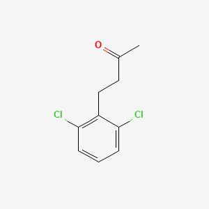 molecular formula C10H10Cl2O B13617976 4-(2,6-Dichlorophenyl)butan-2-one 