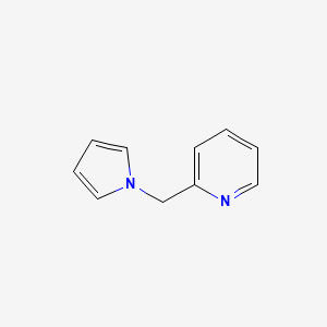molecular formula C10H10N2 B1361807 2-(1H-pyrrol-1-ylmethyl)pyridine CAS No. 78210-51-2