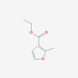 molecular formula C8H10O3 B1361829 乙基2-甲基-3-呋喃酸酯 CAS No. 28921-35-9