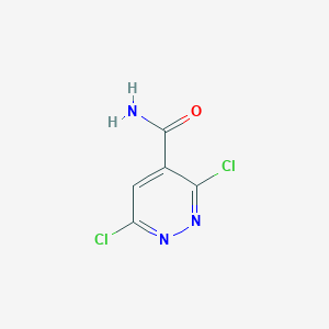 molecular formula C5H3Cl2N3O B1361831 3,6-Dichloropyridazine-4-carboxamide CAS No. 27427-66-3