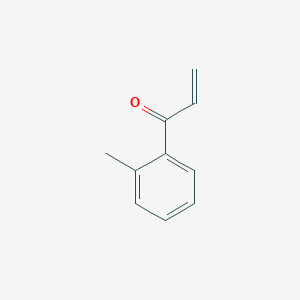 molecular formula C10H10O B13618341 1-o-Tolylprop-2-en-1-one 