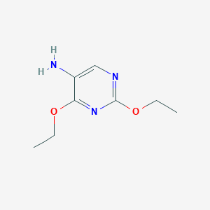 molecular formula C8H13N3O2 B1361837 2,4-Diethoxypyrimidin-5-amine 