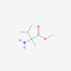 B136184 Methyl 2-amino-2,3-dimethylbutanoate CAS No. 151858-52-5