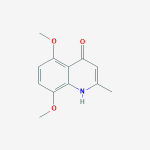 5,8-Dimethoxy-2-methylquinolin-4-ol