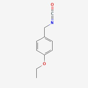 molecular formula C10H11NO2 B13618504 1-Ethoxy-4-(isocyanatomethyl)benzene CAS No. 93489-07-7
