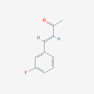 molecular formula C10H9FO B13618806 (E)-4-(3-fluorophenyl)but-3-en-2-one CAS No. 2481-53-0