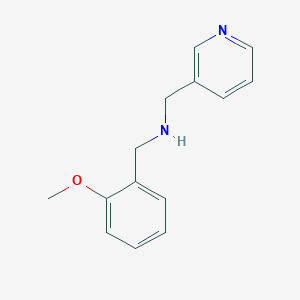 molecular formula C14H16N2O B1361893 (2-甲氧基-苄基)-吡啶-3-基甲基-胺 CAS No. 353779-38-1