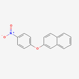 molecular formula C16H11NO3 B1361899 2-(4-硝基苯氧基)萘 CAS No. 71311-82-5