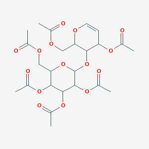 molecular formula C24H32O15 B013619 Lactal Hexaacetate CAS No. 51450-24-9