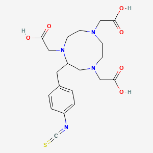 molecular formula C20H26N4O6S B136190 p-SCN-Bn-NOTA CAS No. 147597-66-8