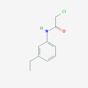 molecular formula C10H12ClNO B1361932 2-chloro-N-(3-ethylphenyl)acetamide CAS No. 380346-54-3