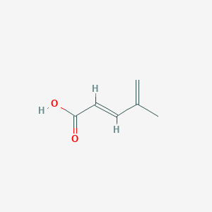 molecular formula C6H8O2 B13619368 (2E)-4-methylpenta-2,4-dienoic acid 