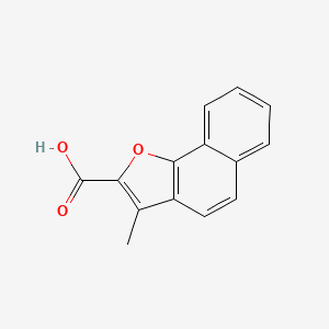molecular formula C14H10O3 B1361956 3-Methyl-naphtho[1,2-b]furan-2-carboxylic acid CAS No. 32730-10-2