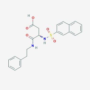 molecular formula C22H22N2O5S B136196 2-NAP CAS No. 141577-40-4