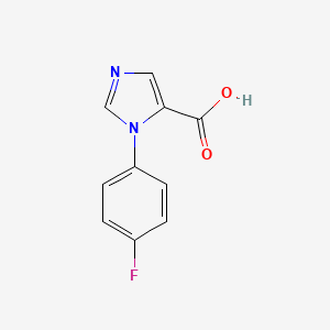 1-(4-fluorophenyl)-1H-imidazole-5-carboxylic acid
