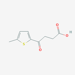molecular formula C9H10O3S B1362010 4-(5-Methylthiophen-2-yl)-4-oxobutanoic acid CAS No. 22988-52-9
