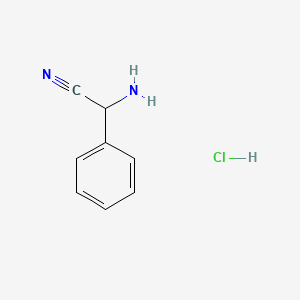 2-Amino-2-phenylacetonitrile hydrochloride