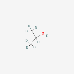 molecular formula C3H8O B1362042 (O,1,1,1,2,3,3,3-2H8)Propan-2-ol CAS No. 22739-76-0