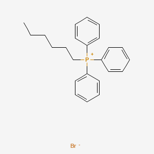 molecular formula C24H28BrP B1362049 Hexyltriphenylphosphonium bromide CAS No. 4762-26-9