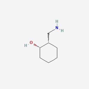 molecular formula C7H15NO B1362050 cis-2-Aminomethyl-cyclohexanol 