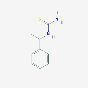 molecular formula C9H12N2S B1362058 (1-Phenyl-ethyl)-thiourea CAS No. 67398-34-9
