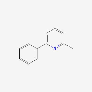 molecular formula C12H11N B1362071 2-Methyl-6-phenylpyridine CAS No. 46181-30-0