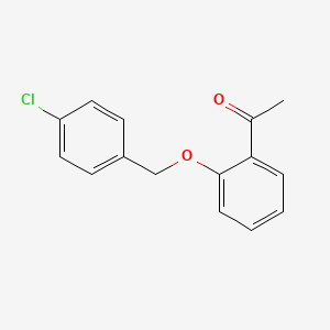 1-(2-((4-Chlorobenzyl)oxy)phenyl)ethanone