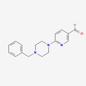 6-(4-Benzylpiperazino)nicotinaldehyde